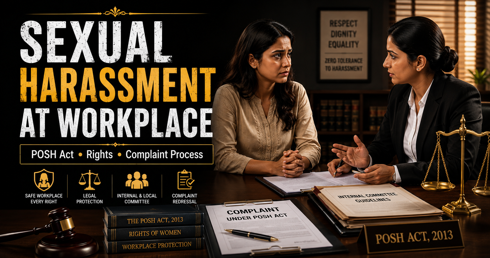 Read more about the article Sexual Harassment at Workplace in India