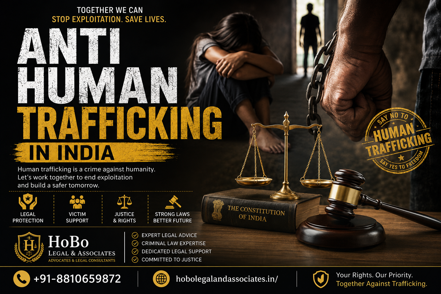 Read more about the article Anti Human Trafficking in India