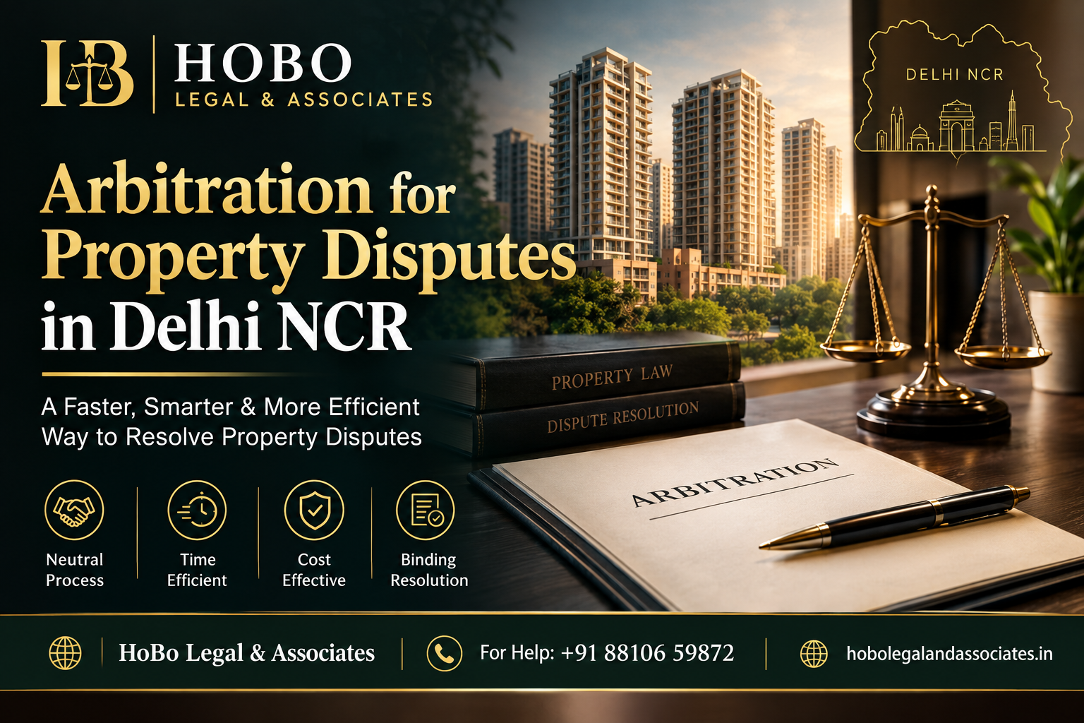 Read more about the article Arbitration for Property Disputes in Delhi NCR