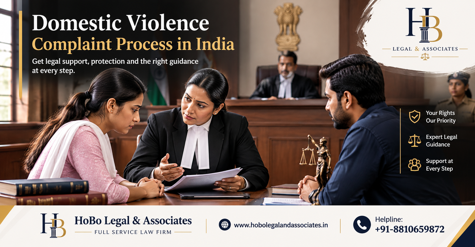 Read more about the article Domestic Violence Complaint Process in India