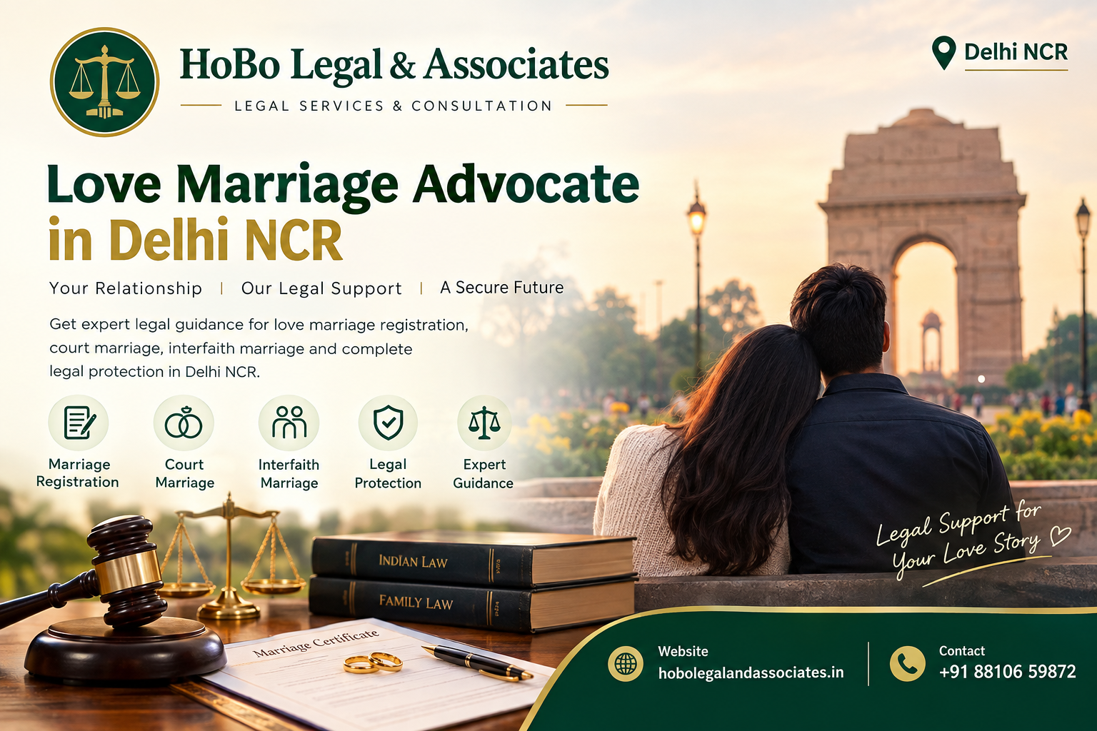 Read more about the article Love Marriage Advocate in Delhi