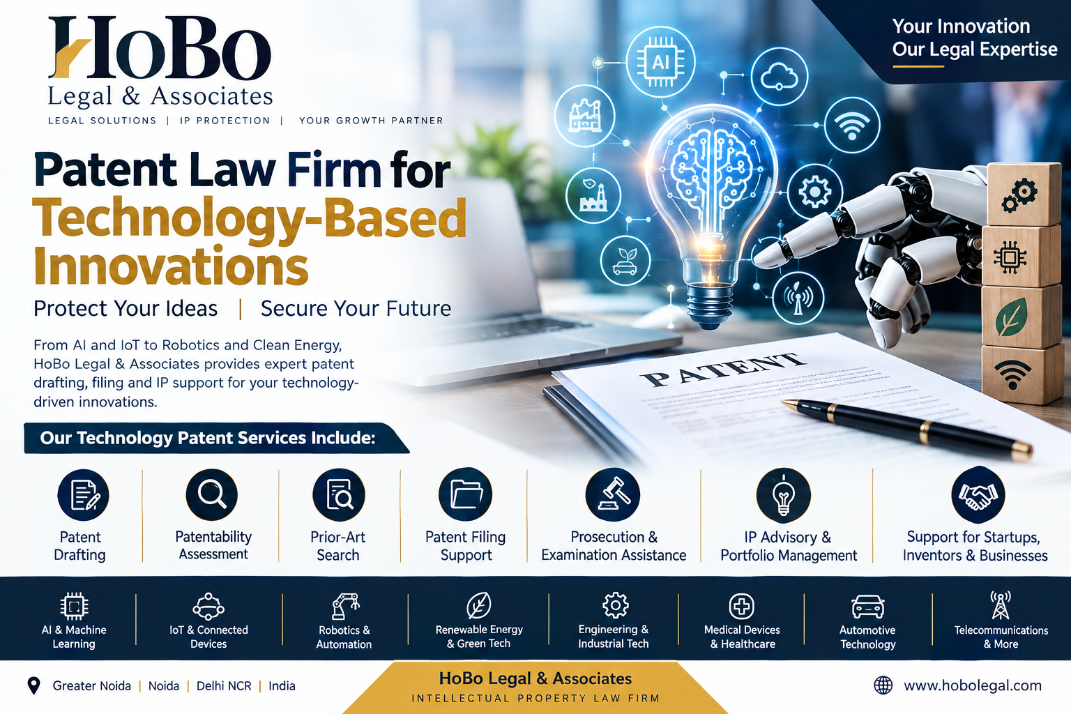 Read more about the article Patent Law Firm for Technology – HoBo Legal & Associates