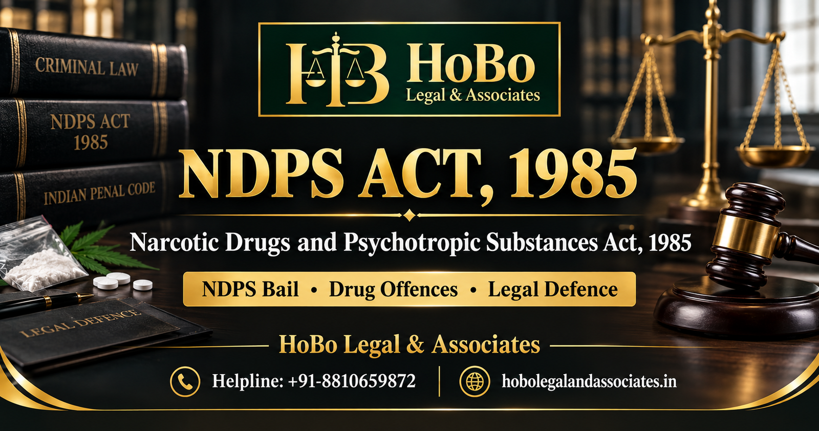 Read more about the article NDPS Act, 1985: NDPS Bail, Important Sections, Drug Offences & NDPS Case Advocate in India