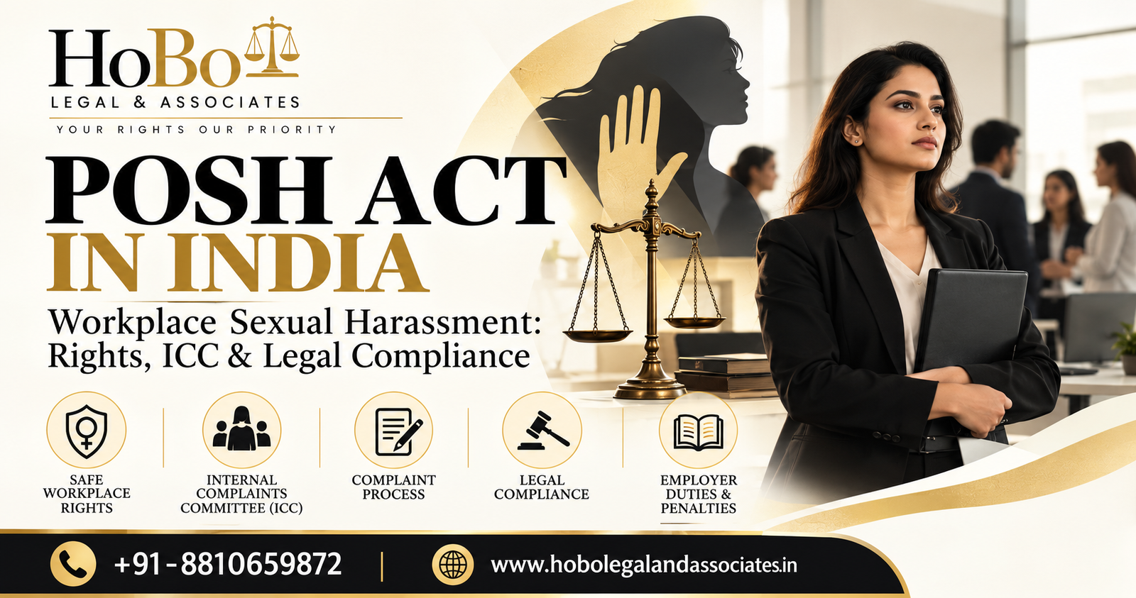 Read more about the article POSH Act in India: Complete Guide to Sexual Harassment at Workplace, ICC, Complaint Process and Employer Duties